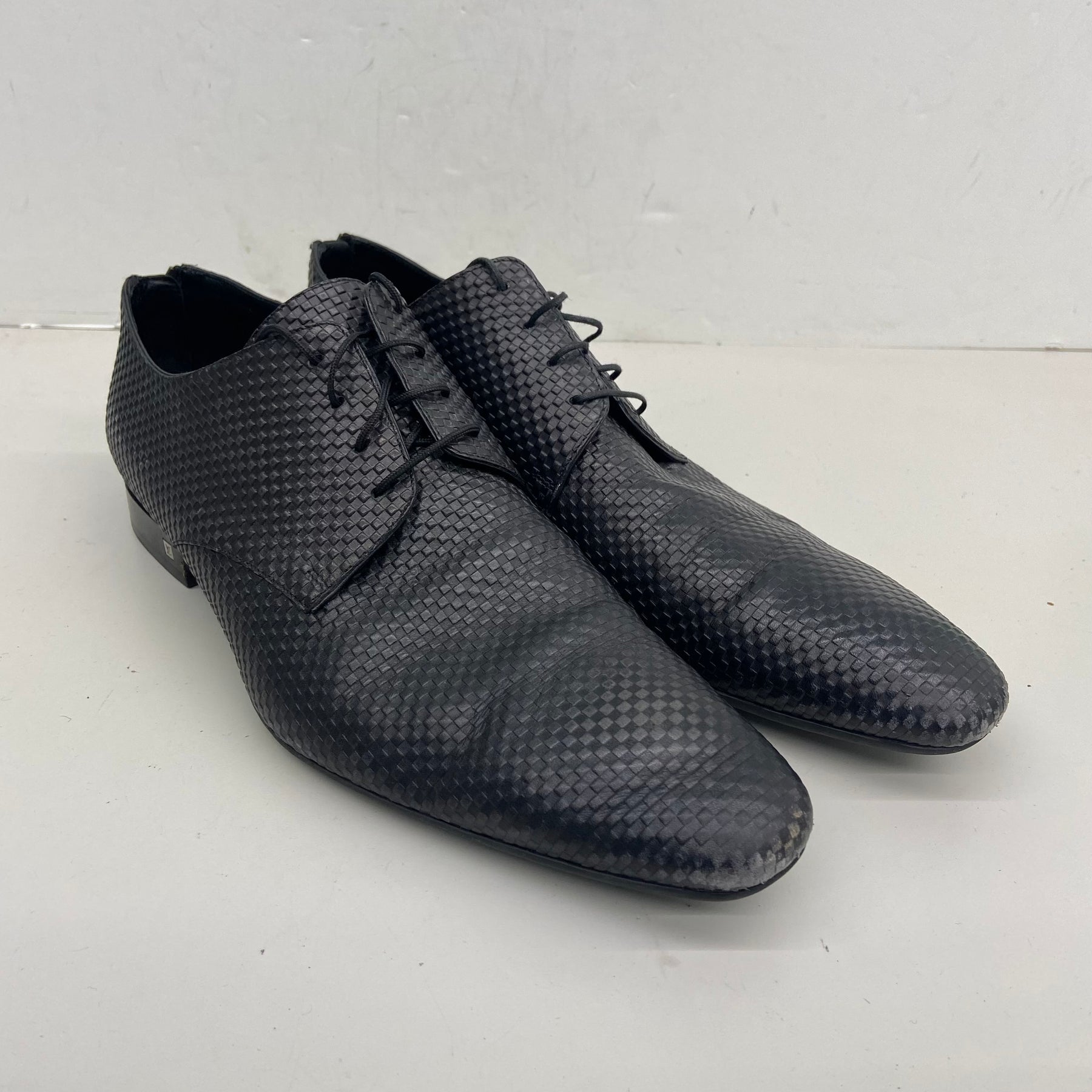 louis-vuitton mens dress shoes Black Size 11