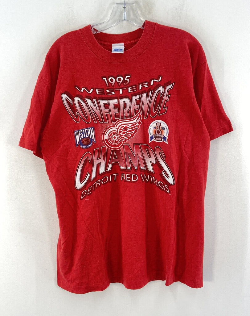 Vintage 90s Detroit Red Wings Crewneck Detroit Red Wings D shirt